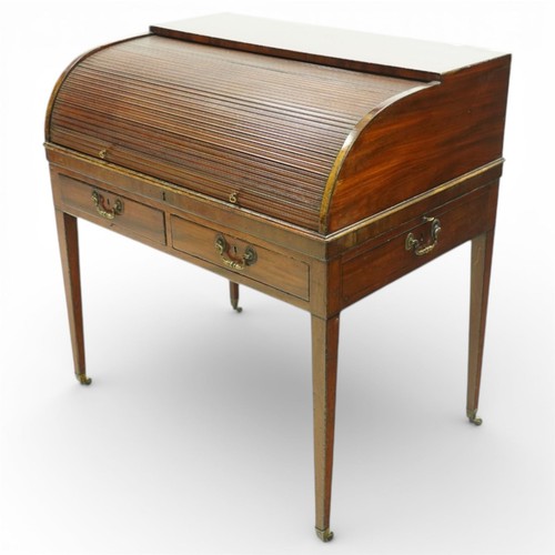 George iii mahogany roll - george, top
