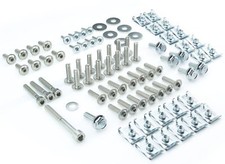 Aprilia RS 125 Screw Set Trim Screws 1995 - 2005 Silver 20 Clamps