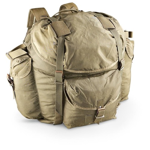 Austrian olive drab rucksack - drab,