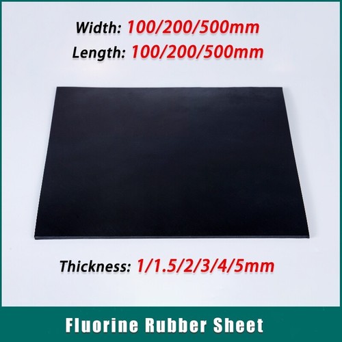 Black fluorine rubber sheet - fluorine,