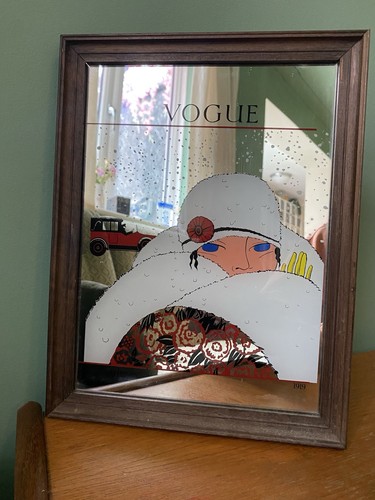 Vintage vogue mirror early - vintage,