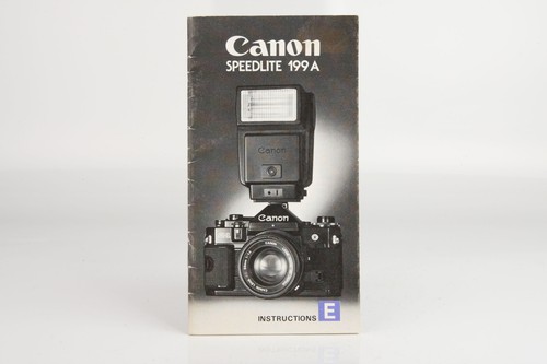 Vintage canon speedlite - vintage, 199a