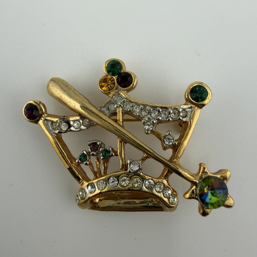 Estate vintage crown - estate, brooch