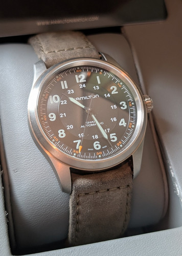 Hamilton khaki field titanium - hamilton,