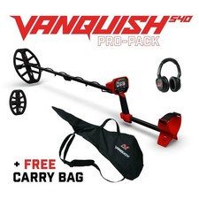 MINELAB VANQUISH 540 PRO PACK  * price dropped* + FREE Carry Bag