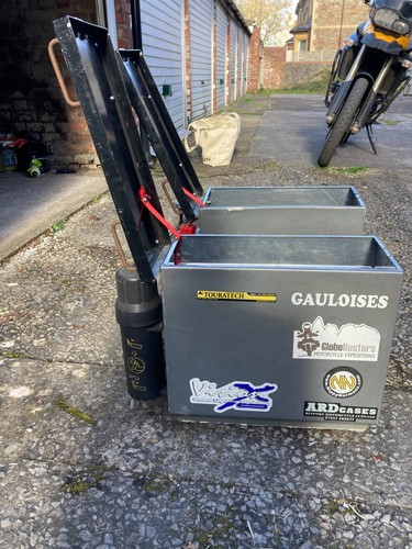 Motorcycle hard panniers - motorcycle, used