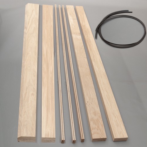 Solid oak exterior - solid,
