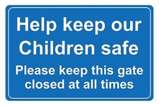 Help keep our children safety