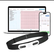 Wellue Upgraded ER1-LW 24h Holter Monitor ECG Monitor AI ECG Analysis via App&PC