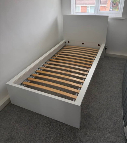 Ikea white small - small, single