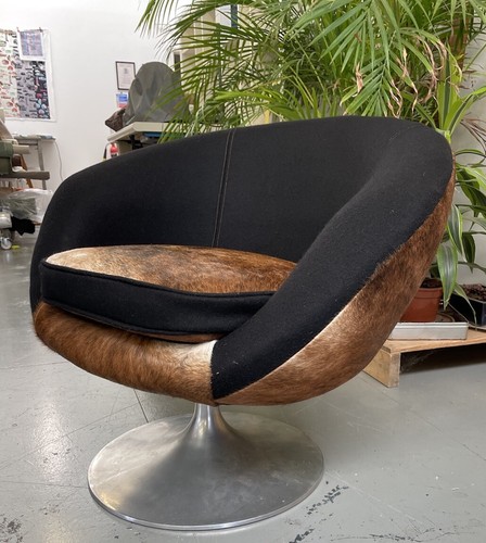Vintage retro cow hide - cow, leather