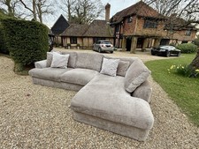 Next mink Corner Sofa In Very