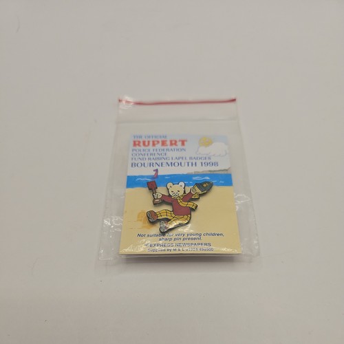 Vintage rupert bear police - rupert,