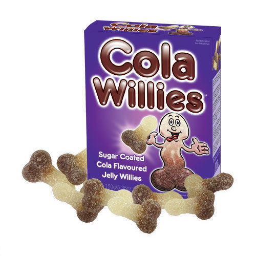 Cola willies jelly sweets - cola,