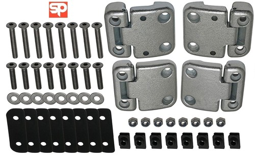 Front door hinge - door, &