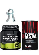 Universal Nutrition Animal M-Stak 21 packs Testosterone Booster + Creatine 300gr