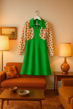 Handmade 70s Style Emerald