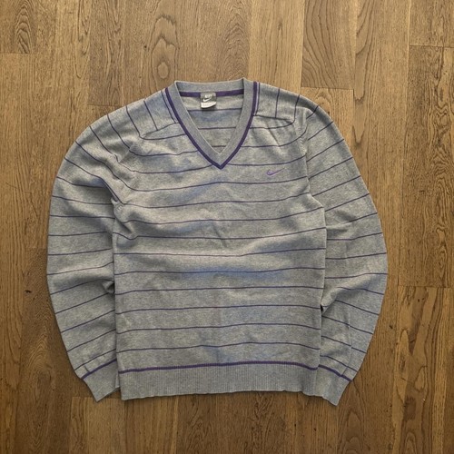 Nike grey knit sweatshirt - grey,