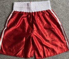 Carl Weathers Hand Signed Boxing Shorts Film Rocky  Very Rare With Coa