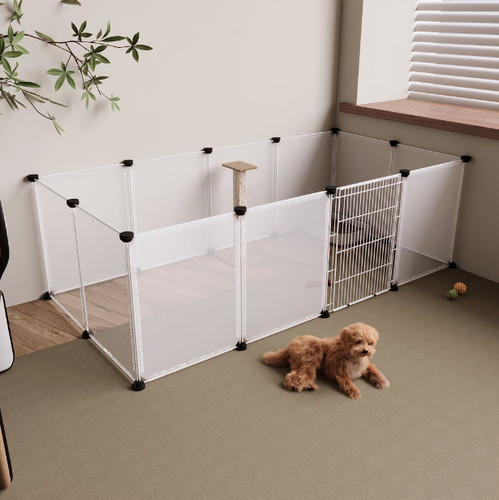 Pet playpen with floor - playpen,