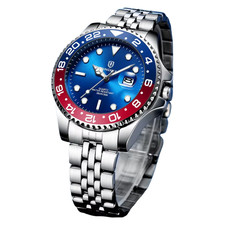 QINGXIYA 6678 Pepsi 43mm