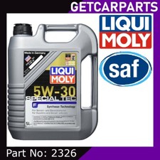 Liqui Moly Special Tec F 5W-30 Engine Oil 5L Ford Jaguar Land Rover A5/B5 - 2326