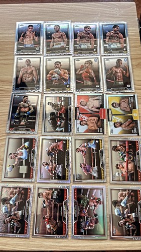 Topps chrome boxing lot 20 - lot,