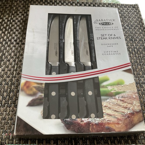 Sabatier stellar steak knives - stellar,