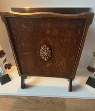 VINTAGE ARTS & CRAFTS OAK FIRE