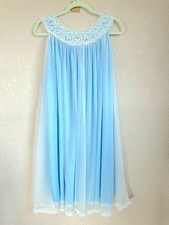Vintage Sheer Baby Blue