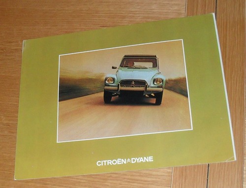 Citroen dyane brochure - citroen,