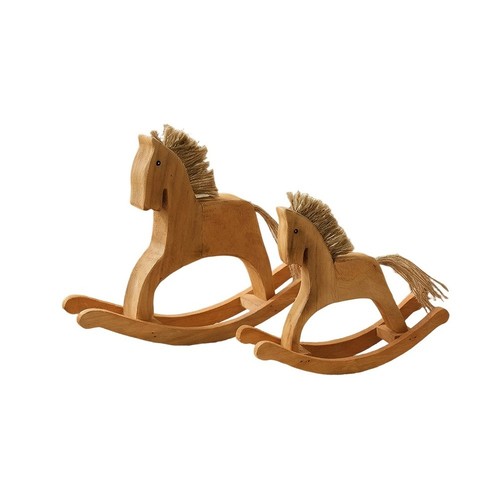 Handmade wooden rocking horse - handmade,
