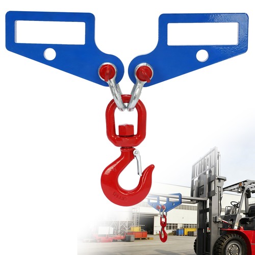 Forklift mounted lifting - forklift, hook