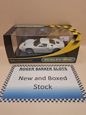 Scalextric C2473 Ford GT40 Mk2 Plain White 1:32 Scale Slot Car Racing
