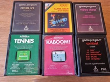 Atari 2600 6 game bundle