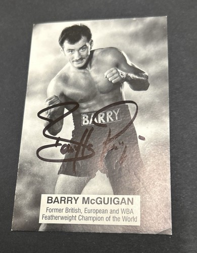 Barry mcguigan original hand - barry,