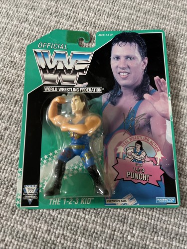 Wwf hasbro moc 123 kid - hasbro,