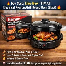 Itimat Electric Roaster Grill