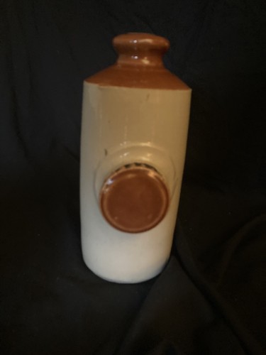 Vintage stoneware foot warmer - foot,