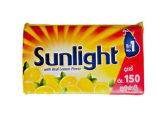 Sunlight Laundry Bar Real Lemon Detergent Clothes Washing Soap 110g FREE SHIPPIN