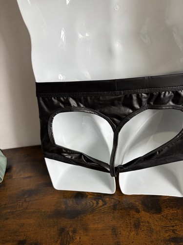 Faux leather butt - leather,