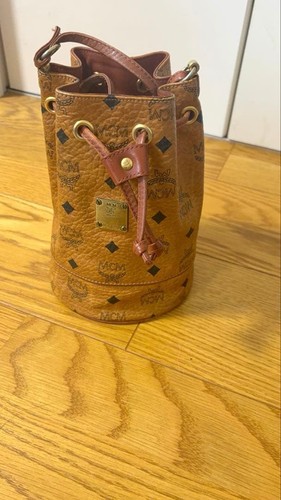 Mcm drawstring shoulder bag - shoulder,