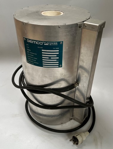 Gemco tube furnace - 220v, 1200