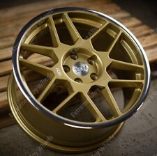 Alloy Wheels 18" 0.09 For Subaru Impreza Forester Outback Sti 5x114 Gold