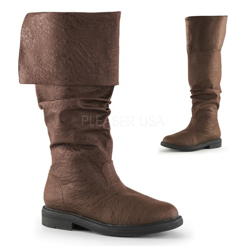 Brown mens pirate caribbean - brown,
