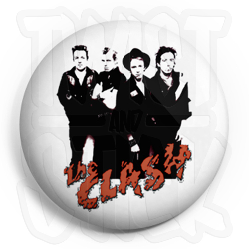 The clash photo button - clash,