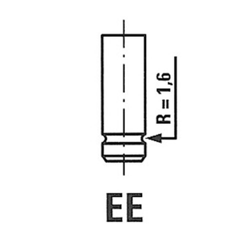 Intake valve fits - valve, fits: