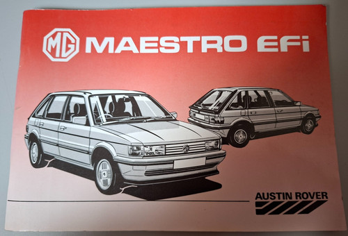 Maestro efi owners - mg,