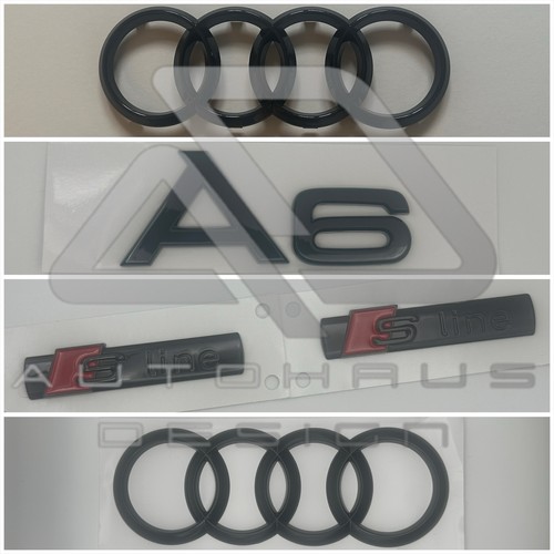 Gloss black audi - gloss, s