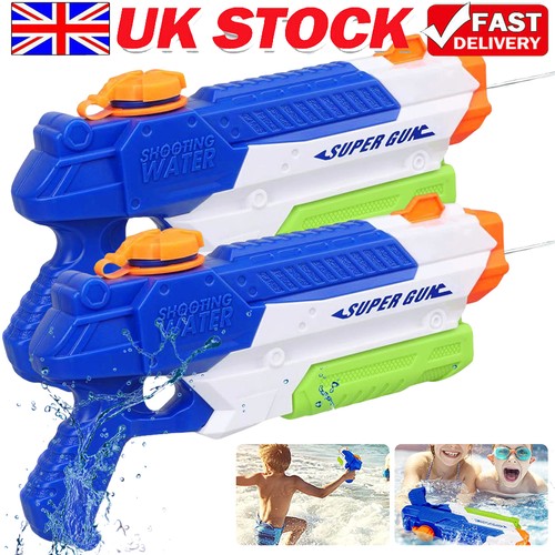 2pcs water gun pistol soaker - water,